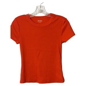 Old Navy Women's Vibrant Orange Tee